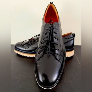 Vintage Foundry Co. Shoes. Sz 12. Black Leather/Vibram Soles. New Without Tags.